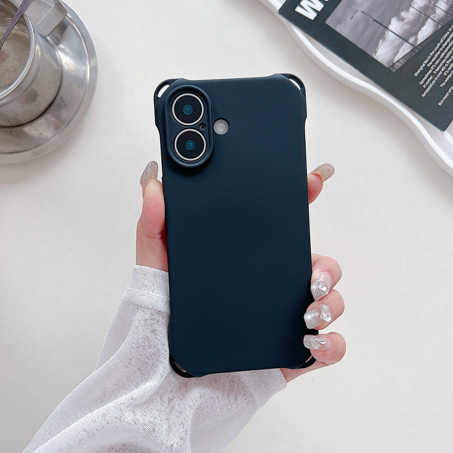 Four-corner Cross Lanyard Liquid Silicone Phone Case Soft Case