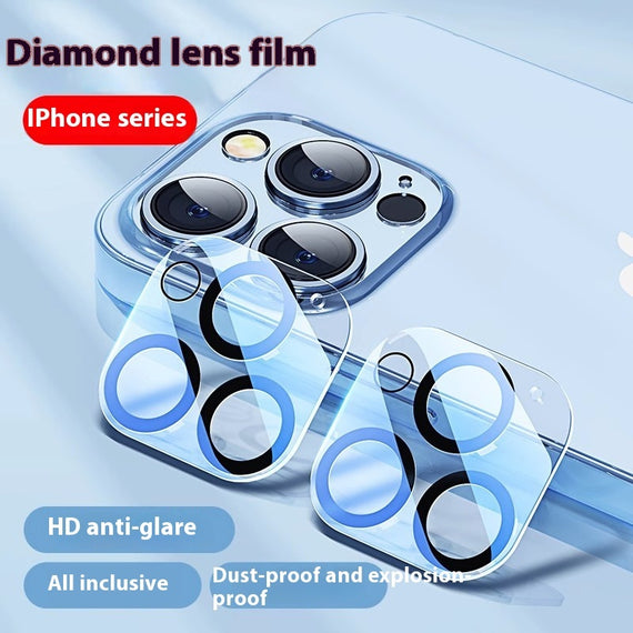 Film de protection d'objectif en verre trempé intégré pour appareil photo