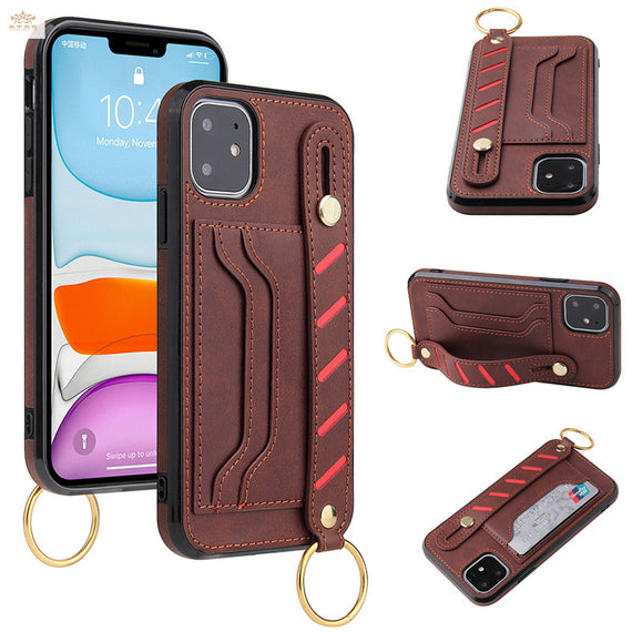 Étui en cuir pour téléphone portable