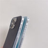 Skin-sensitive Color Corrugated Stripe Magnetic Phone Case