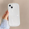 Étui de téléphone portable transparent de couleur unie simple et souple