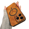 Magnetic Sheepskin Pattern Mobile Phone Protective Case