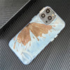 Coque de protection pour téléphone à motif papillon électrolytique
