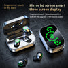 Casque sans fil Bluetooth YD03 TWS, grand écran, affichage numérique intelligent, lumière de respiration intra-auriculaire
