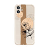 Simple Abstract Flower Silicone Phone Shell