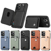 Mobile Phone Case Creative Anti-fall Bracket Card Pack Protective Cover