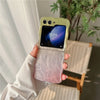 Feather Yarn Gradient Multicolor Zflip6 Folding Phone Case