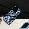 Matte Plating Solid Color Phone Case Water Ripple
