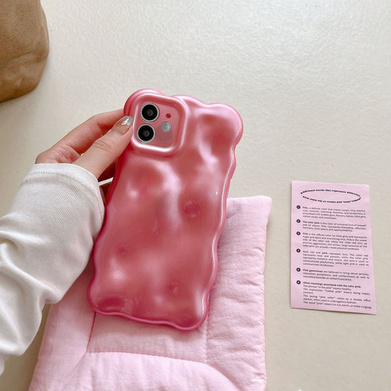 Macaron de couleur unie, style coréen, compatible avec la coque de téléphone 14Pro Max