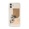 Simple Abstract Flower Silicone Phone Shell