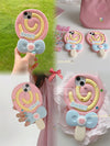 Silicone Phone Case Cute Lollipop Protective Sleeve