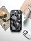 Solid Color Meteorite Pattern Phone Case Silicone Drop-resistant Protective Cover