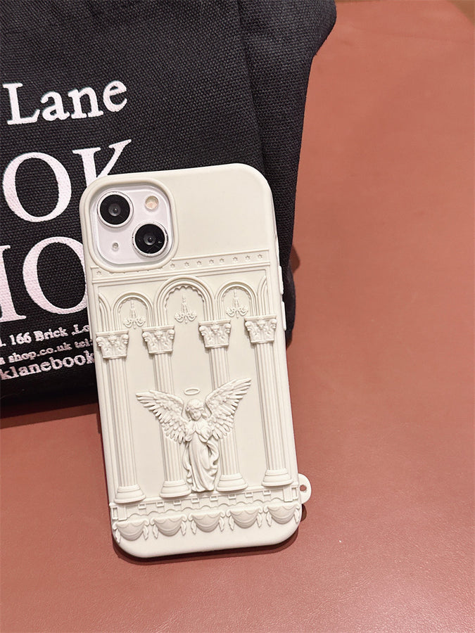 Retro Euro-American Wind Angel Phone Case