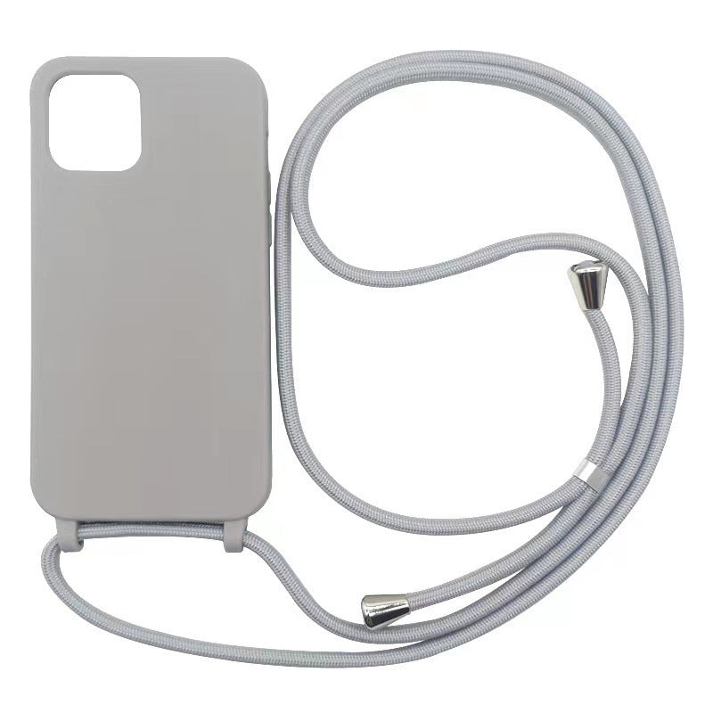 Thick Skin Feel Lanyard Phone Case