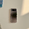 Feather Yarn Gradient Multicolor Zflip6 Folding Phone Case